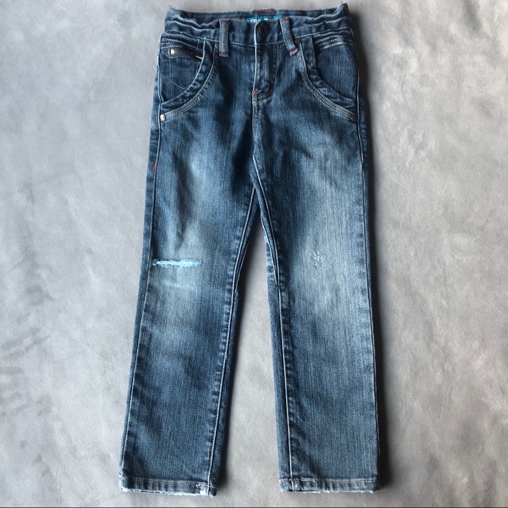 Point Zero ~ Distressed Jeans ~ Boys Size 4
